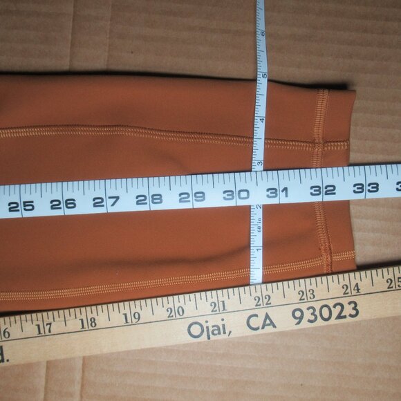 NWT Lululemon Invigorate HR Tight 25” Dark Terracotta | Size 6 - Picture 6 of 12
